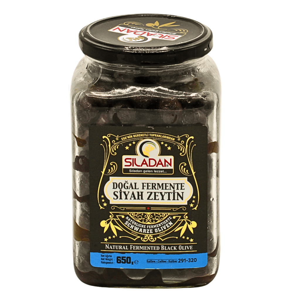 Fermente Siyah Zeytin 650Gr 291-320