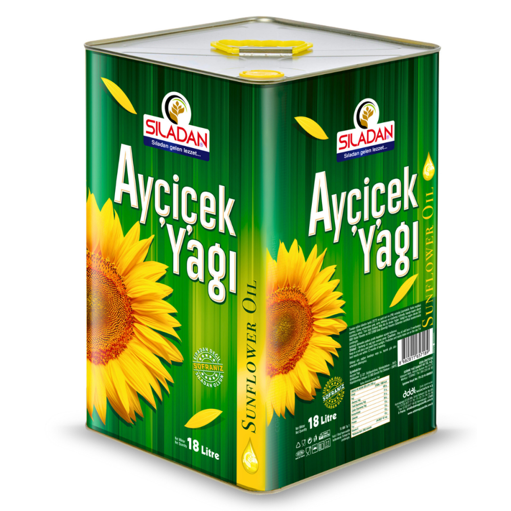 Sıladan Ayçiçek Yağı 18 LT