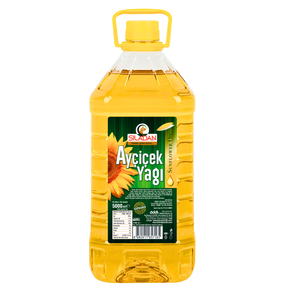 Sıladan Ayçiçek Yağı 5 LT